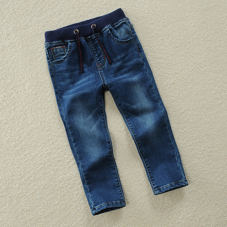 Children's Clothing Crawler Jeans Trousers Casual Stretch Children's Pants