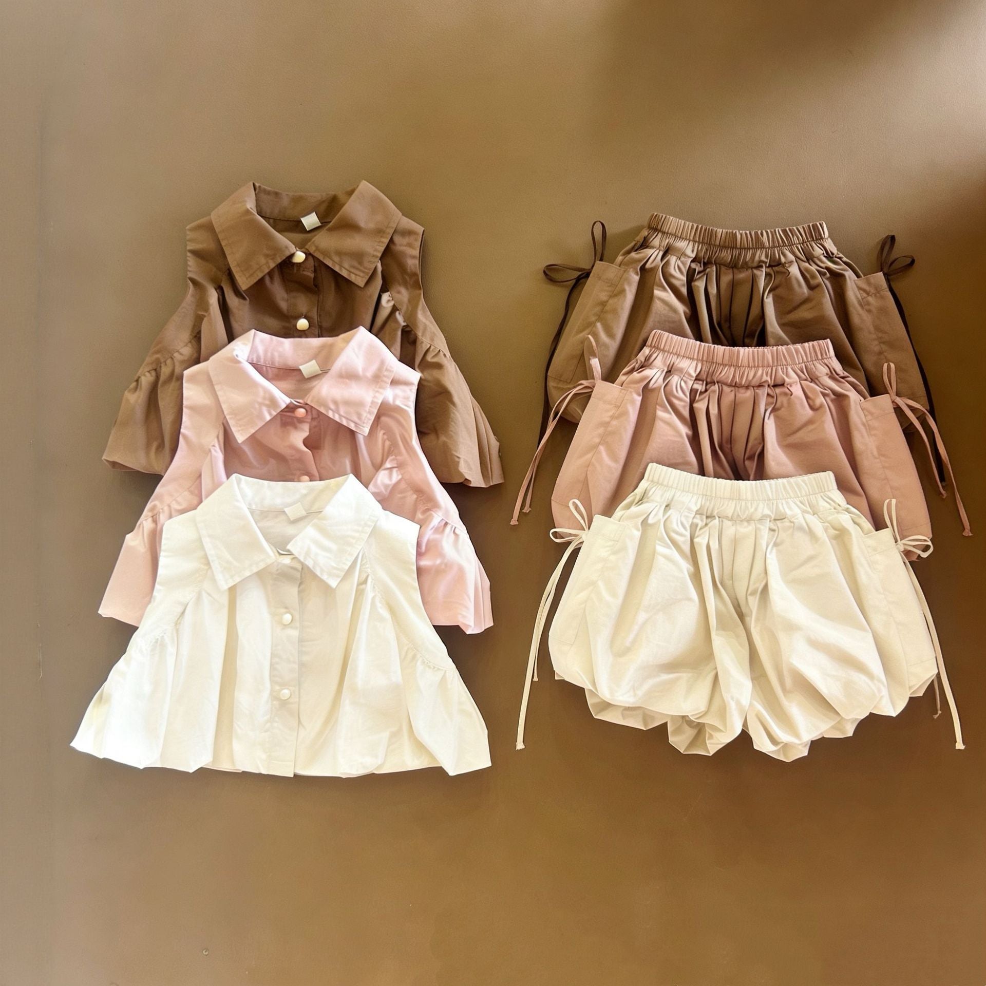 Summer Korean Style Two-piece For Western Fried Children's Suit