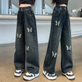 Children's Jeans Middle Big Loose Western Style Children's Pants
