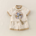 Style Embroidery One Year Old Celebration Dress Going Out Rompers Children's Suit