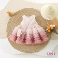 Children's Summer Gradient Sleeveless Fashionable Mesh Princess Children's Dress