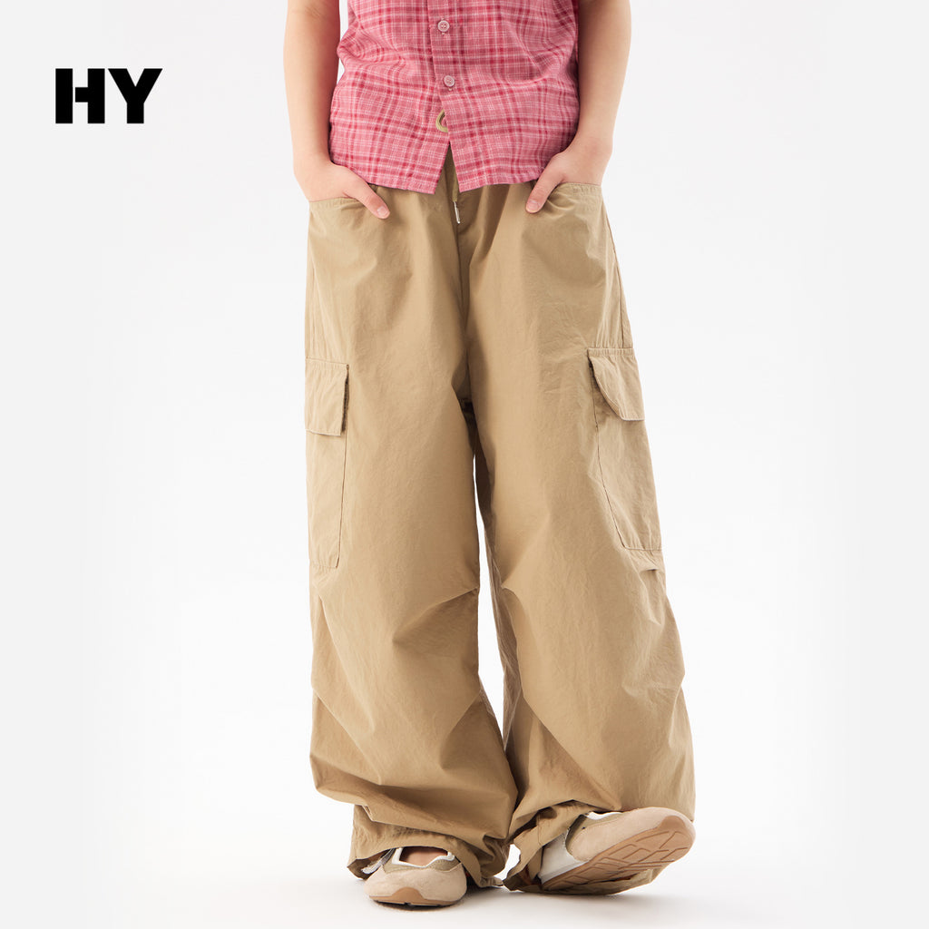 Children's Clothing Overalls Summer Cotton Loose Middle Children's Pants