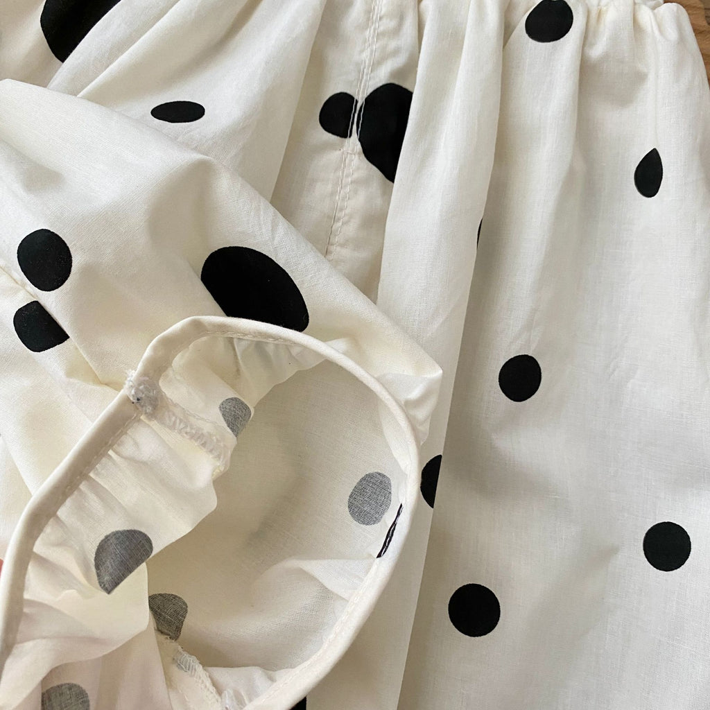 Children's Dot Summer Fashionable Korean Casual Thin Children's Pants