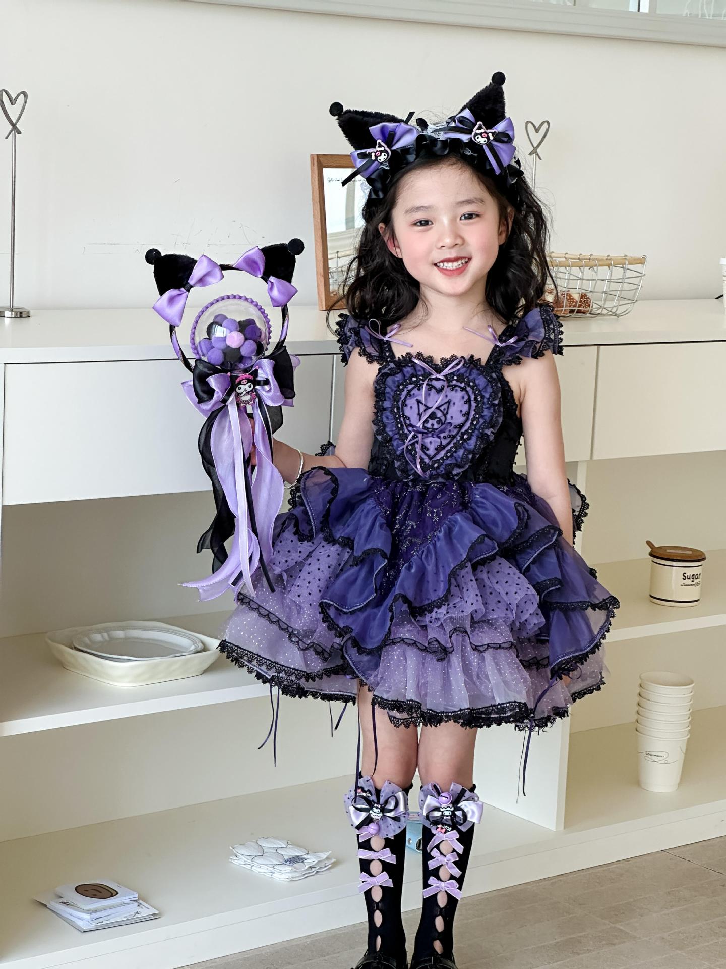 Children's Clow Princess Western Style Lolita Little Birthday Children's Dress
