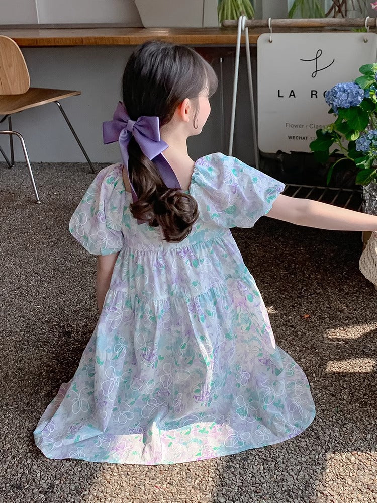 Children's Summer Fashionable High-grade Princess Little Children's Dress