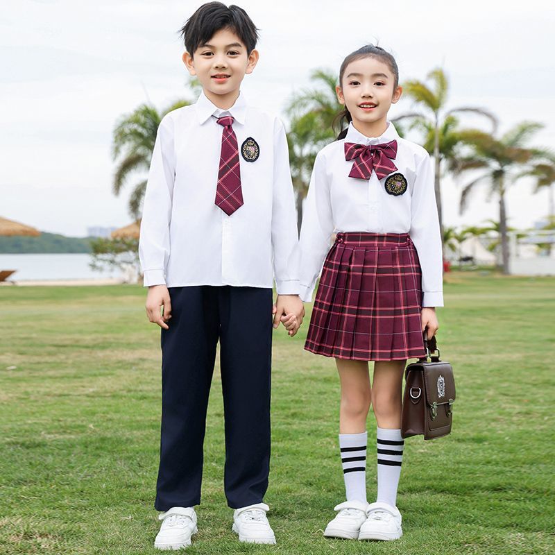 Children's Poetry Recitation Performance School Uniform Primary Secondary Business Attire Chorus Children's Suit