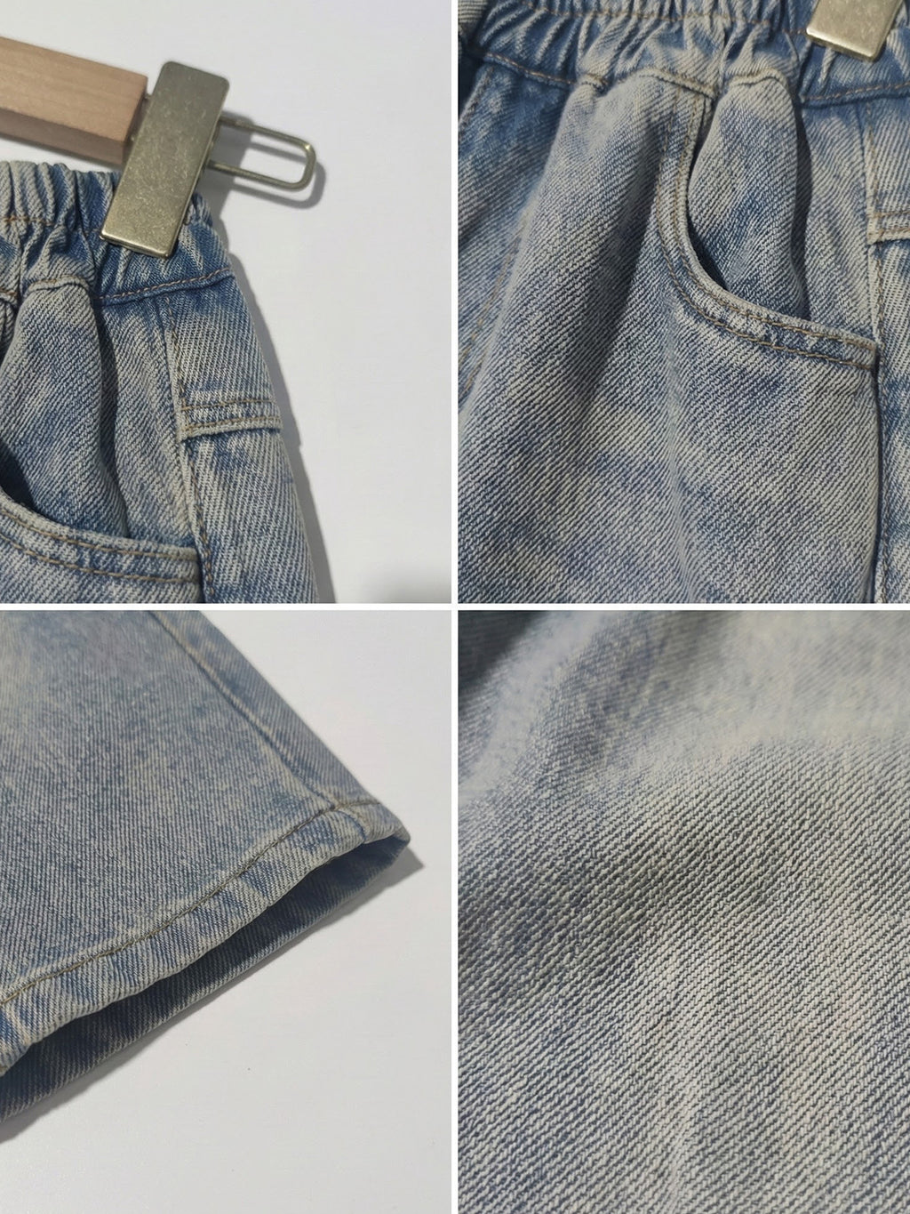 Children's Jeans Spring Loose Gradient Trousers Clothes Children's Pants