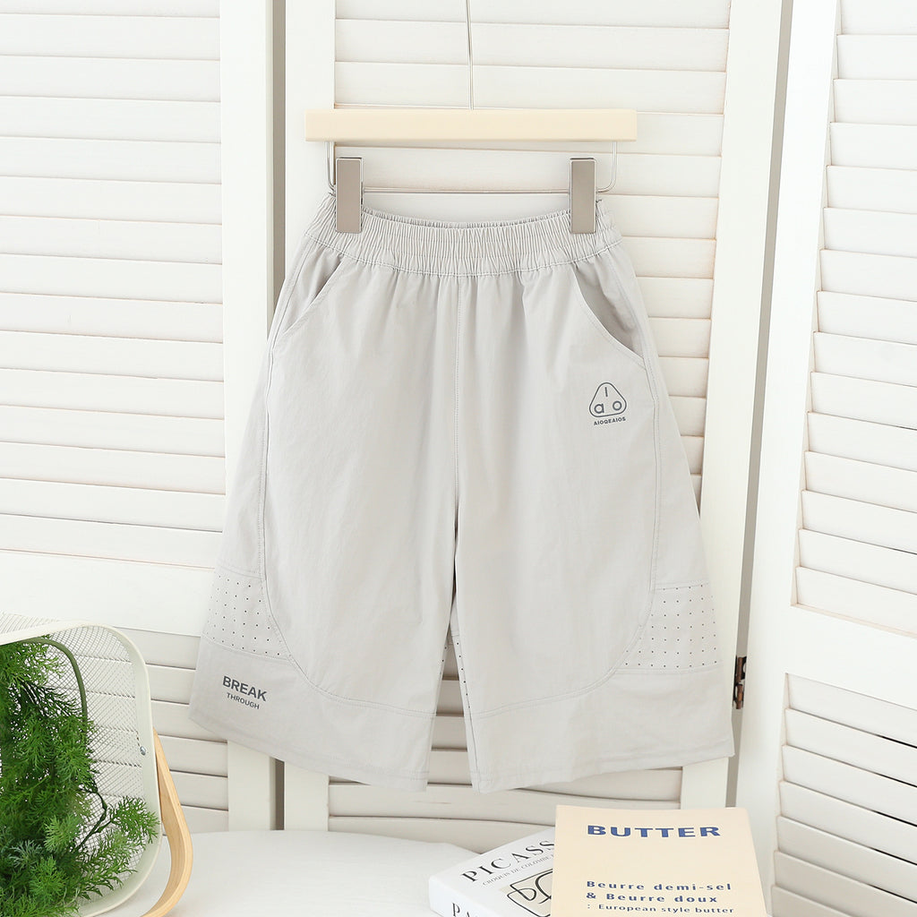 Children's Shorts Medium Big Fashionable Cropped Outdoor Children's Pants