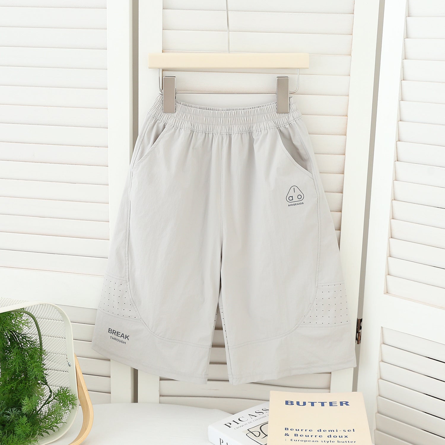 Children's Shorts Medium Big Fashionable Cropped Outdoor Children's Pants