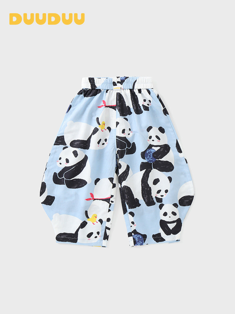 Children's Cool Summer Clothes Ankle Banded Casual Children's Pants