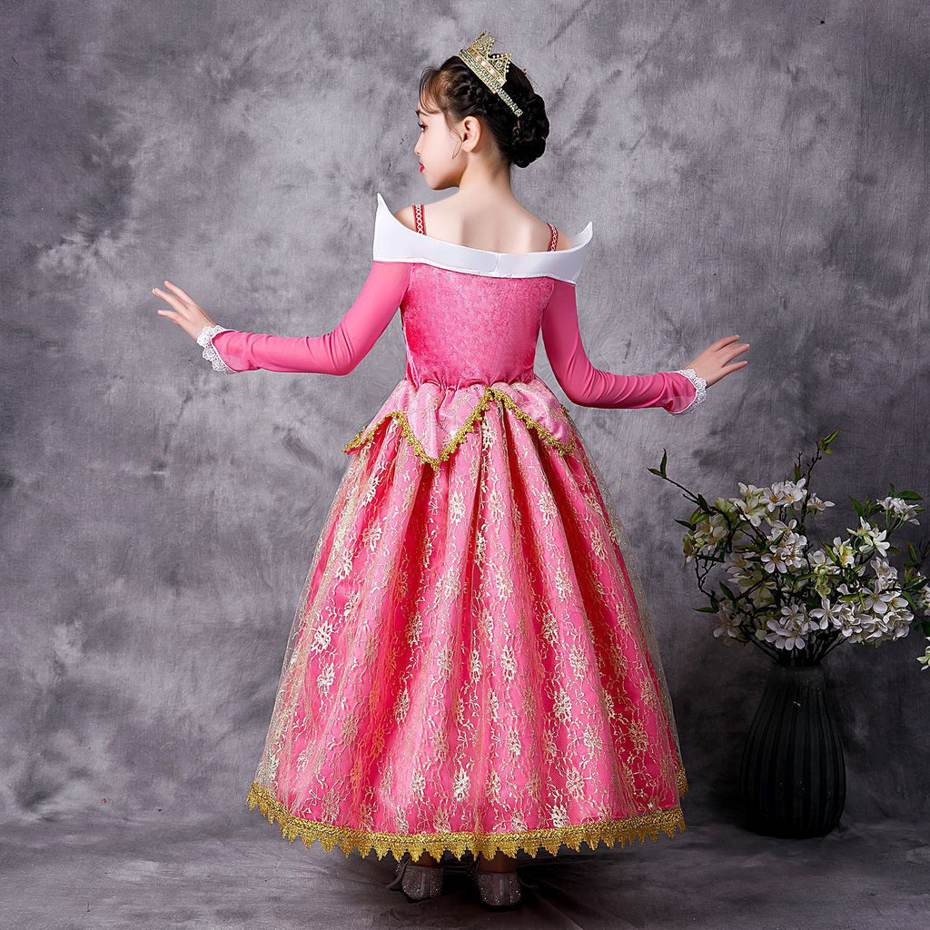 Princess Sleeping Beauty Western Style Birthday Children's Dress