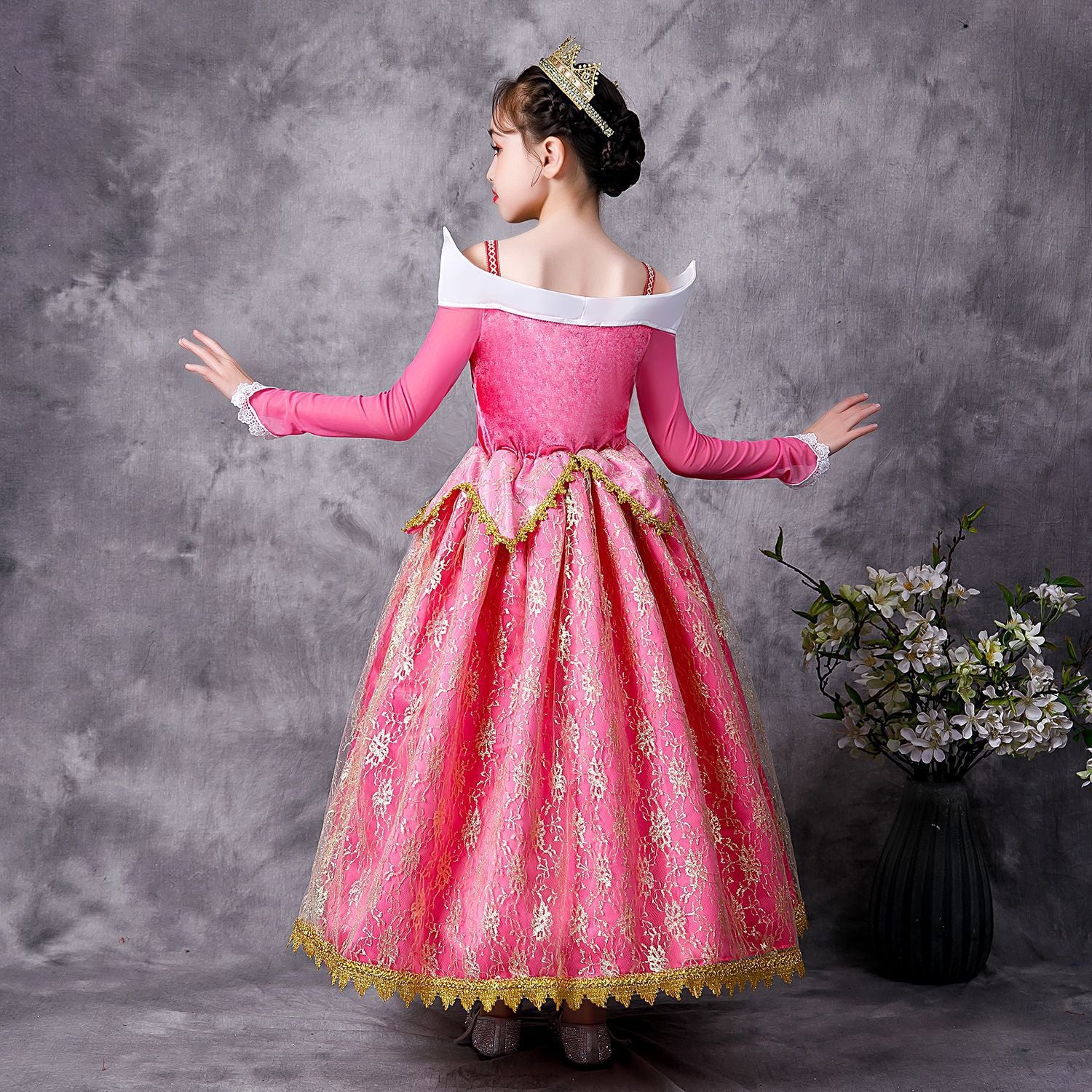 Princess Sleeping Beauty Western Style Birthday Children's Dress