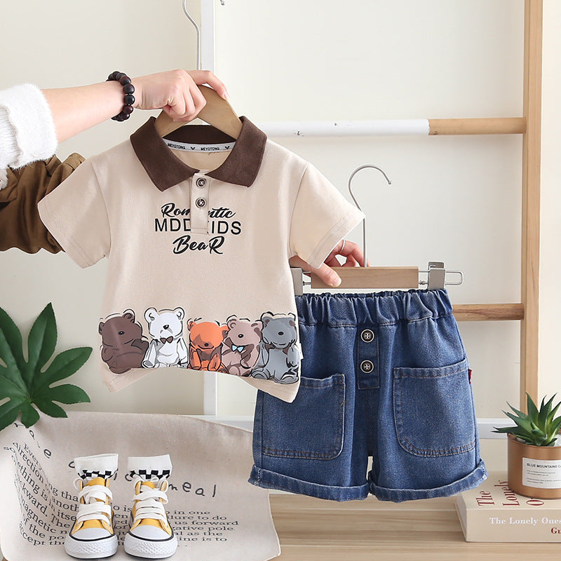 Two-piece Set Year Old Fashionable Clothes Children's Suit