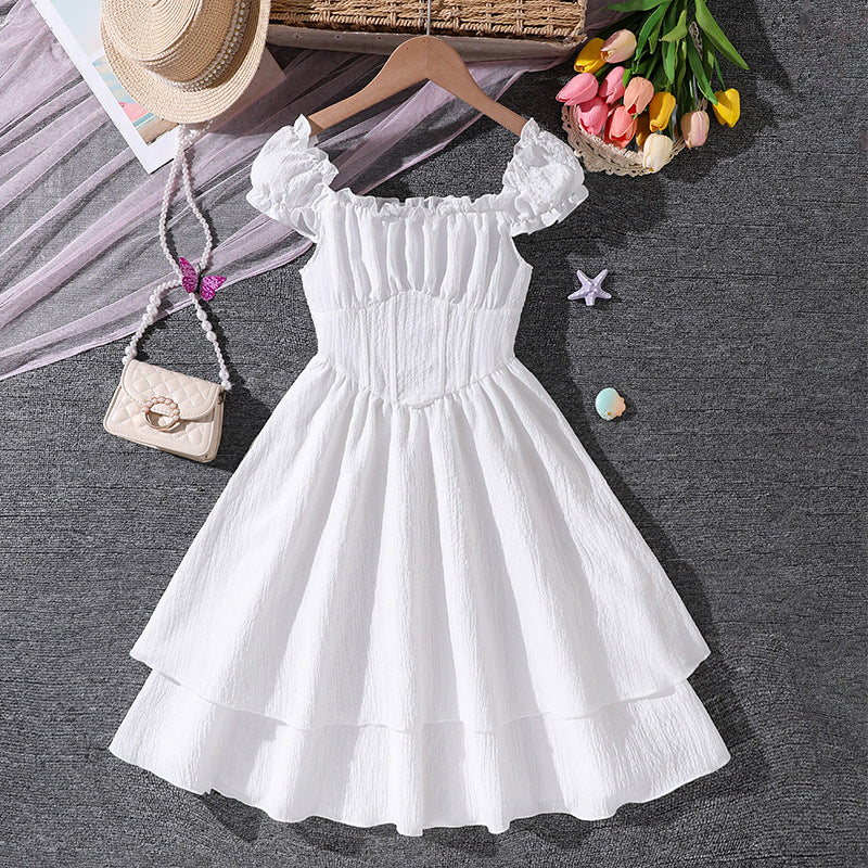 Teen Clothing Hot Sling Large Swing Children's Dress