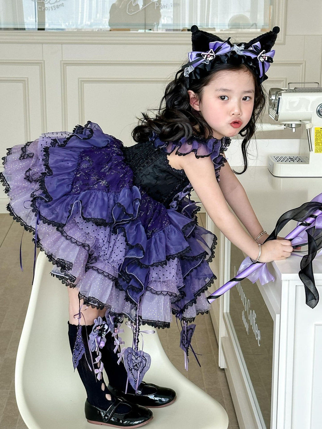 Children's Clow Princess Western Style Lolita Little Birthday Children's Dress