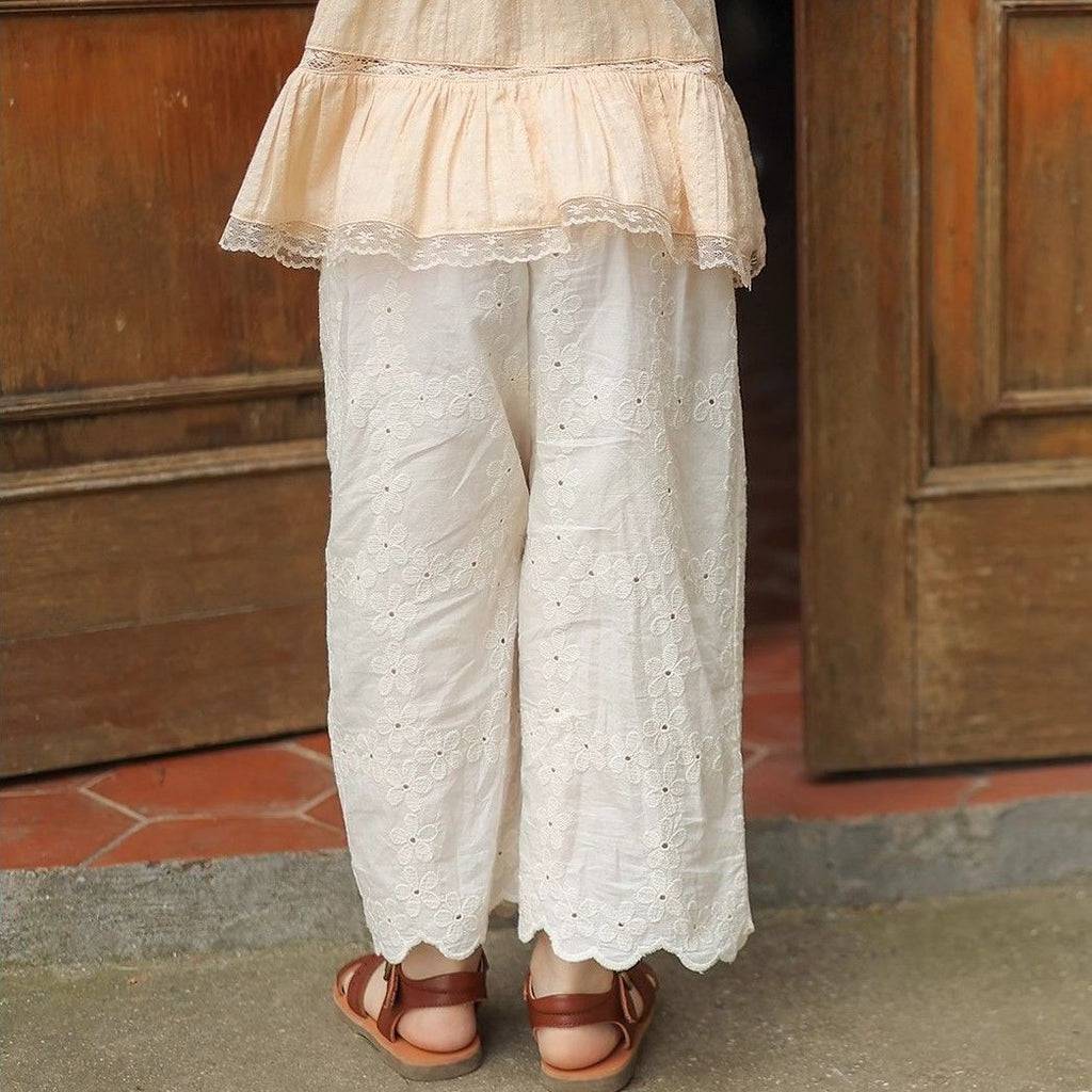 Children's Lace Casual Princess Summer Style Anti Mosquito Children's Pants