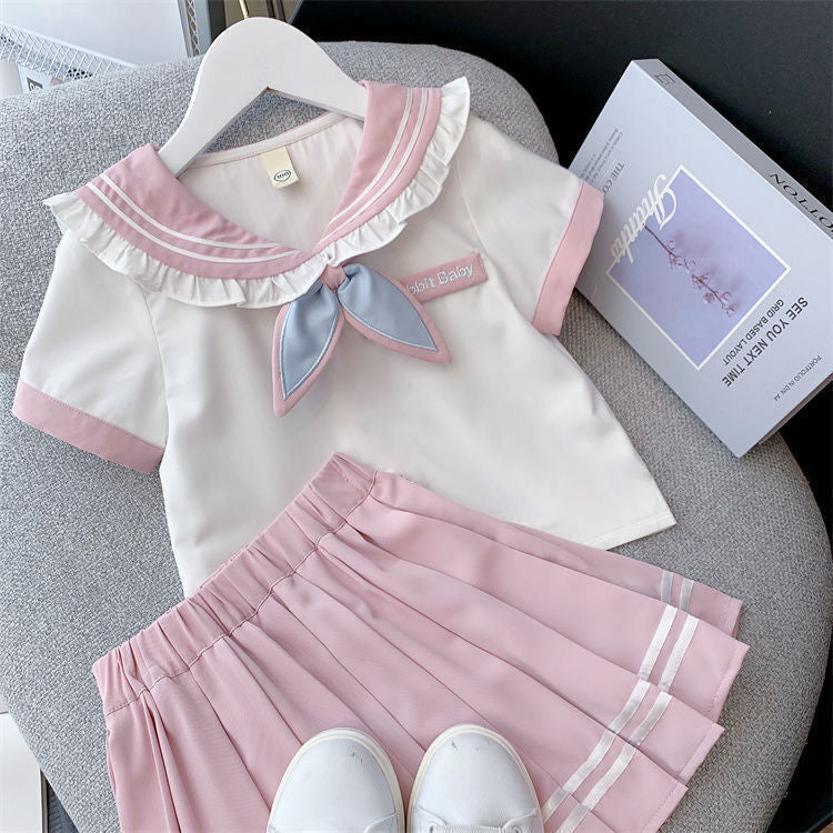 Summer The Big Uniform Western Style Children's Suit