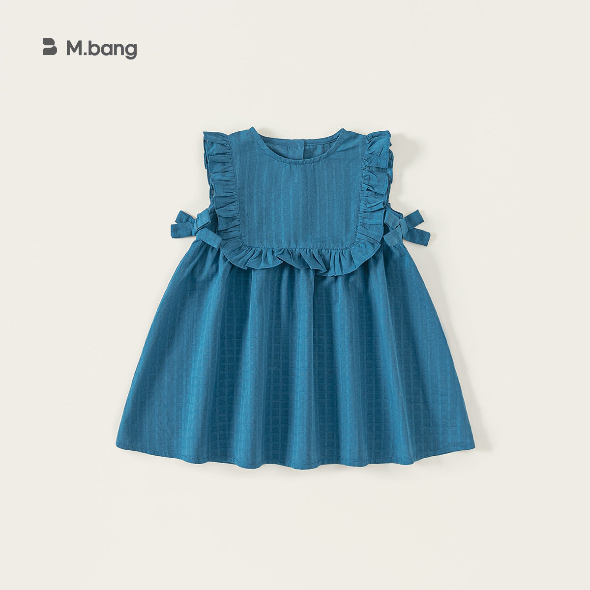 Children's Korean Style Sleeveless Skirt Solid Color Sweet Children's Dress