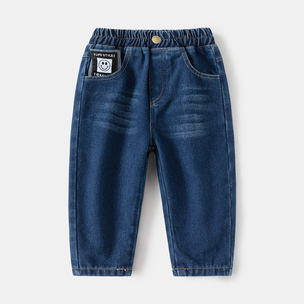 Children's Spring Jeans Casual Korean Style Trousers Children's Pants