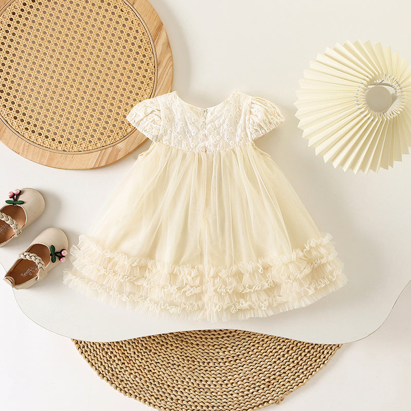 Children's Summer Clothing Lace Princess Pettiskirt Children's Dress