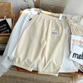 Children's Summer Casual Boy Clothing Cropped Thin Children's Pants