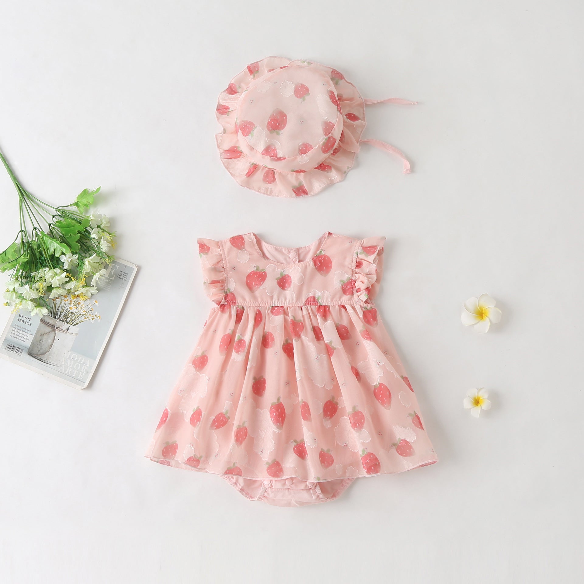 Children's Summer Chinese Style Skirt Jumpsuit Born Children's Dress