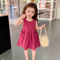 Children's Summer Trendy Thin Cotton For Princess Skirt Children's Dress