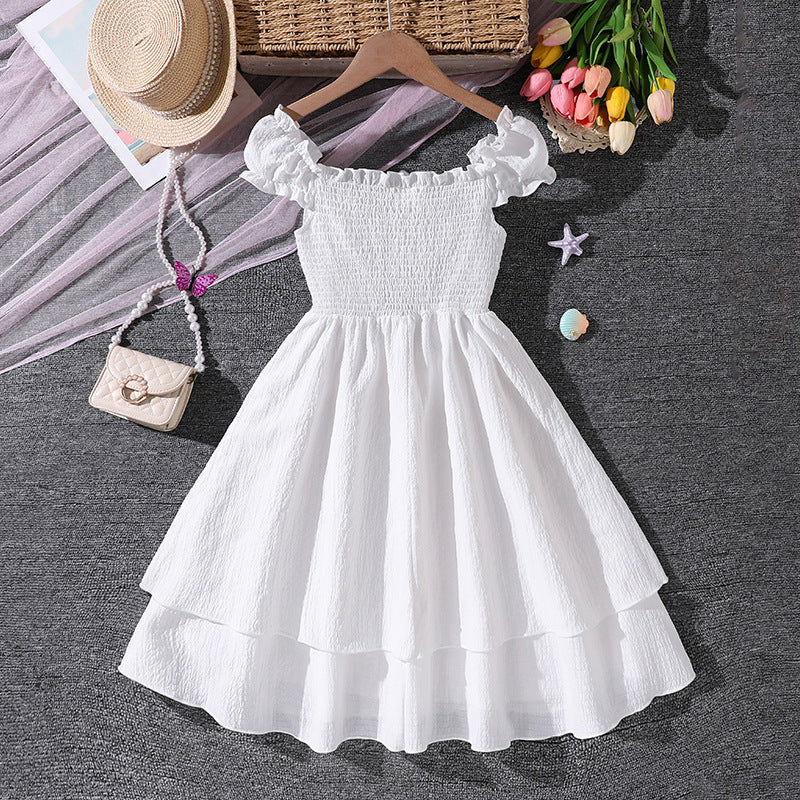 Teen Clothing Hot Sling Large Swing Children's Dress