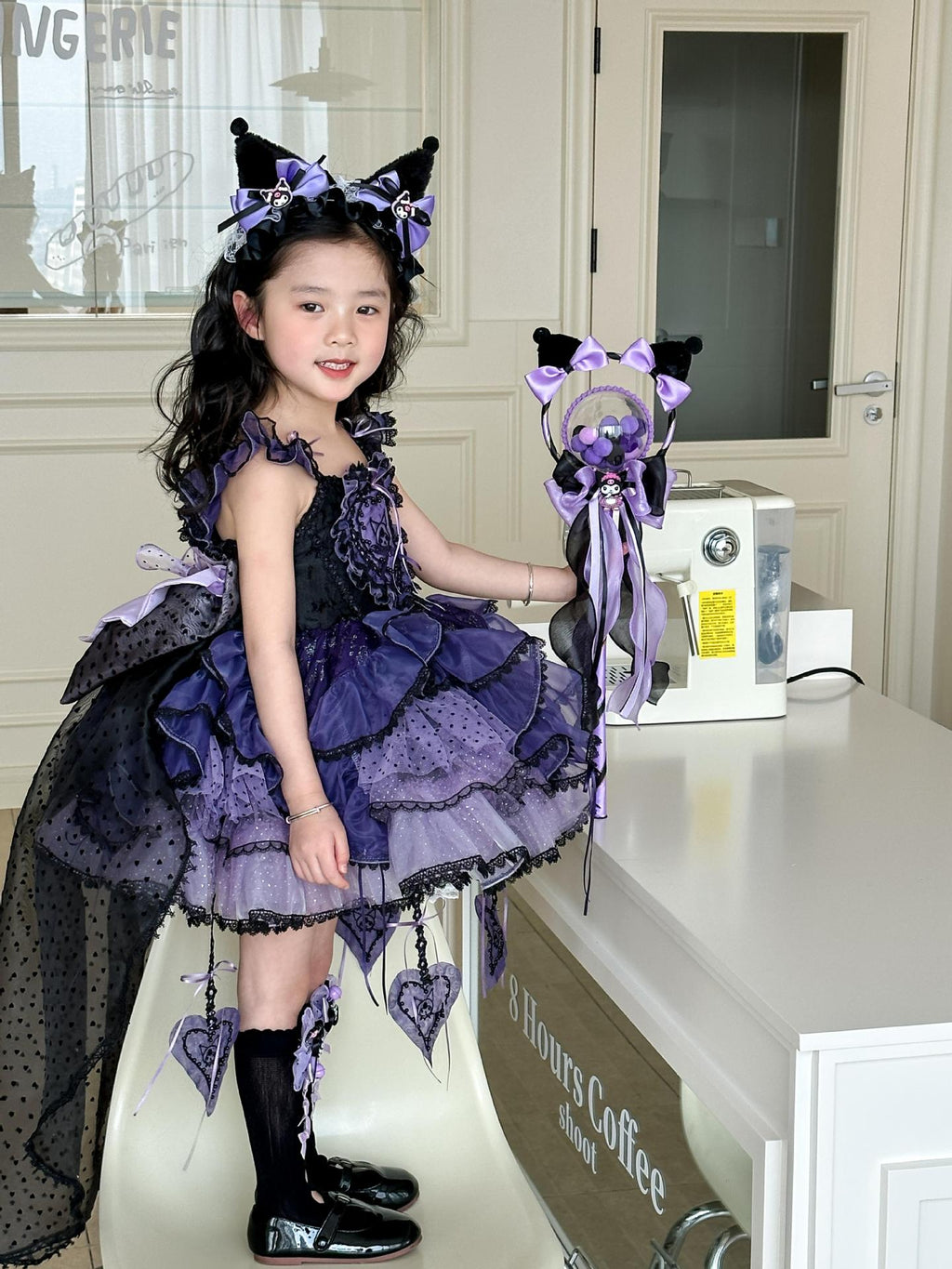 Children's Clow Princess Western Style Lolita Little Birthday Children's Dress