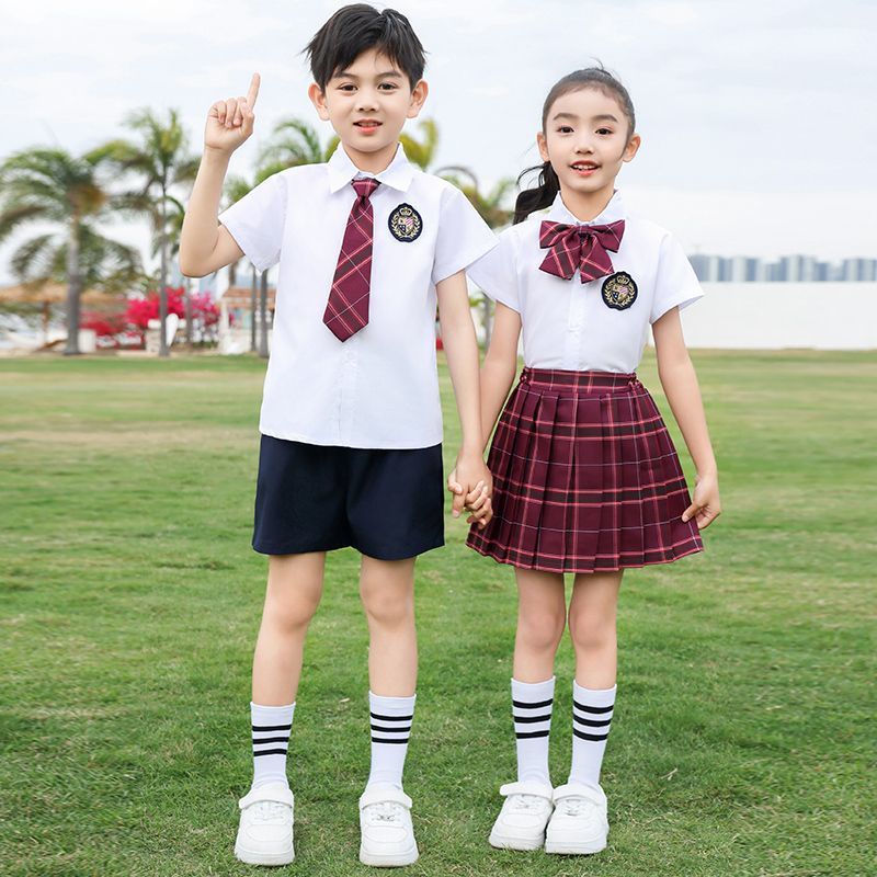 Children's Poetry Recitation Performance School Uniform Primary Secondary Business Attire Chorus Children's Suit
