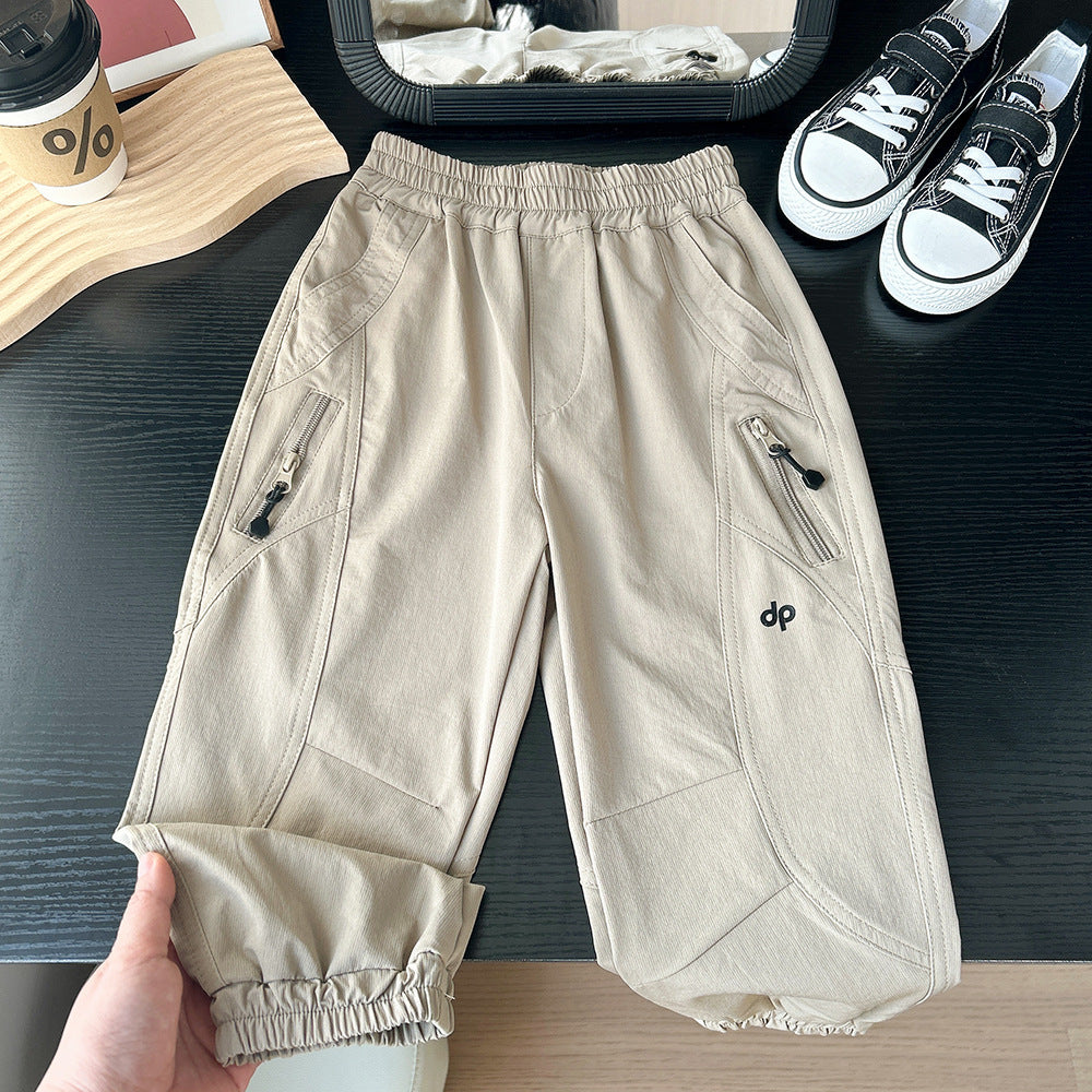Children's Clothing Stretch Mountaineering Casual Long Children's Pants