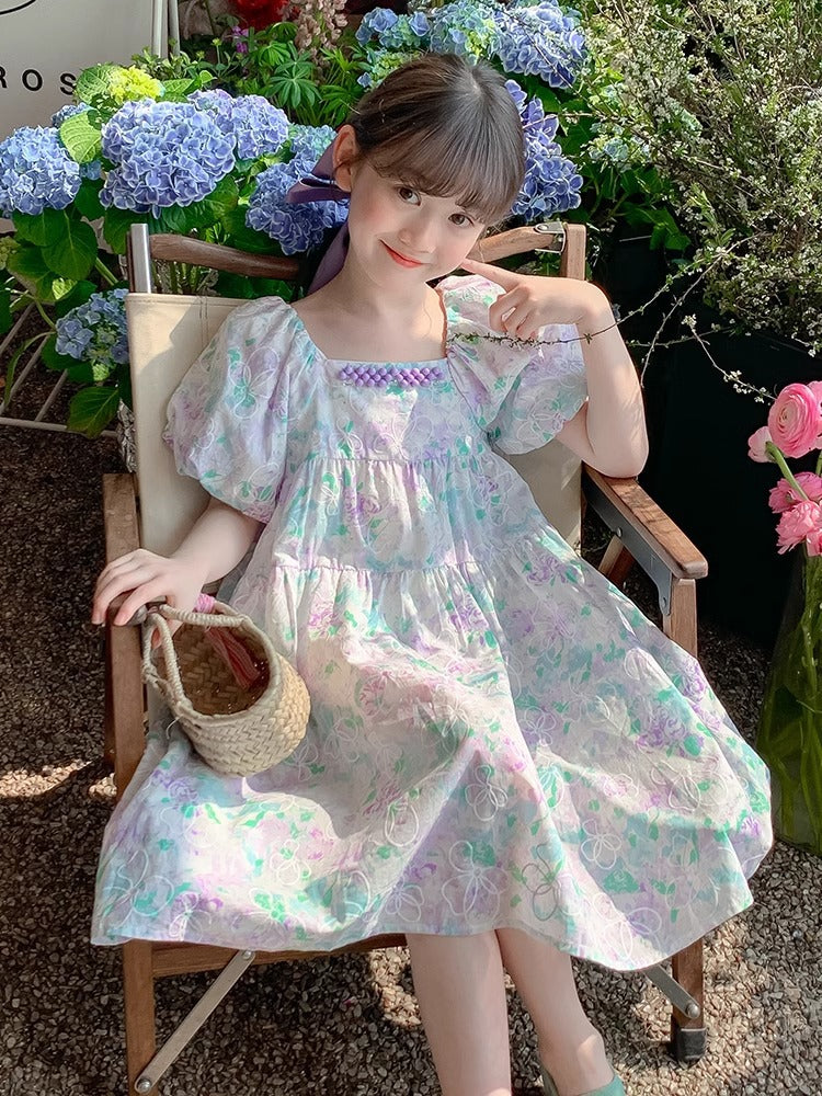 Children's Summer Fashionable High-grade Princess Little Children's Dress