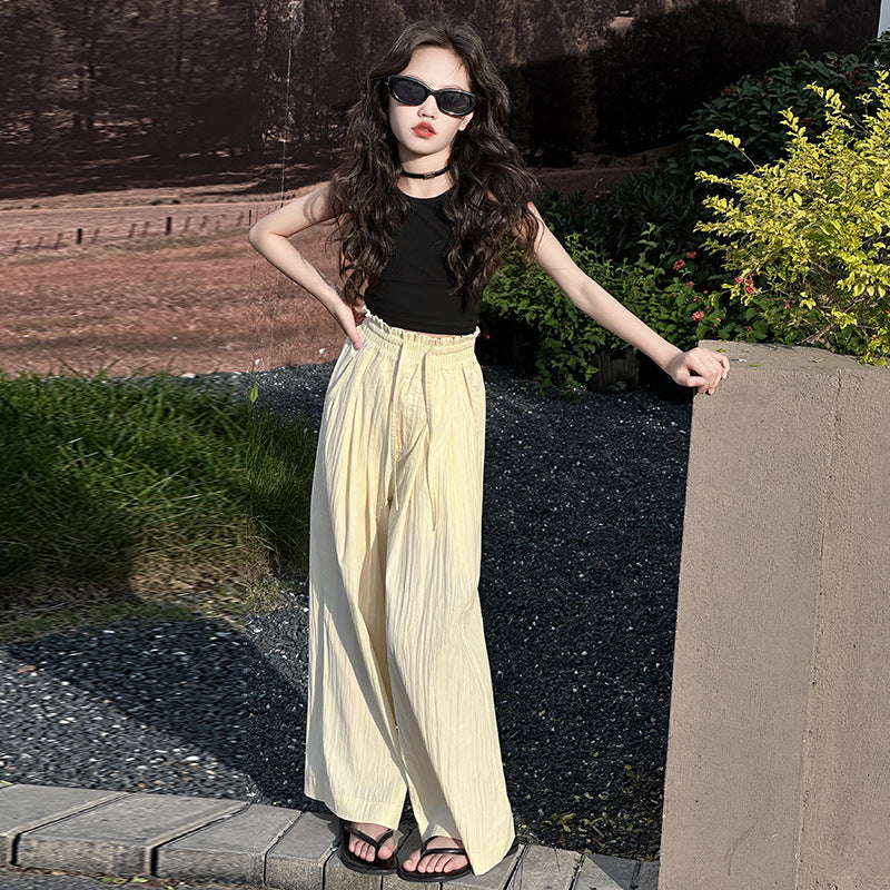 Summer Cool Medium Big Loose Casual Children's Pants