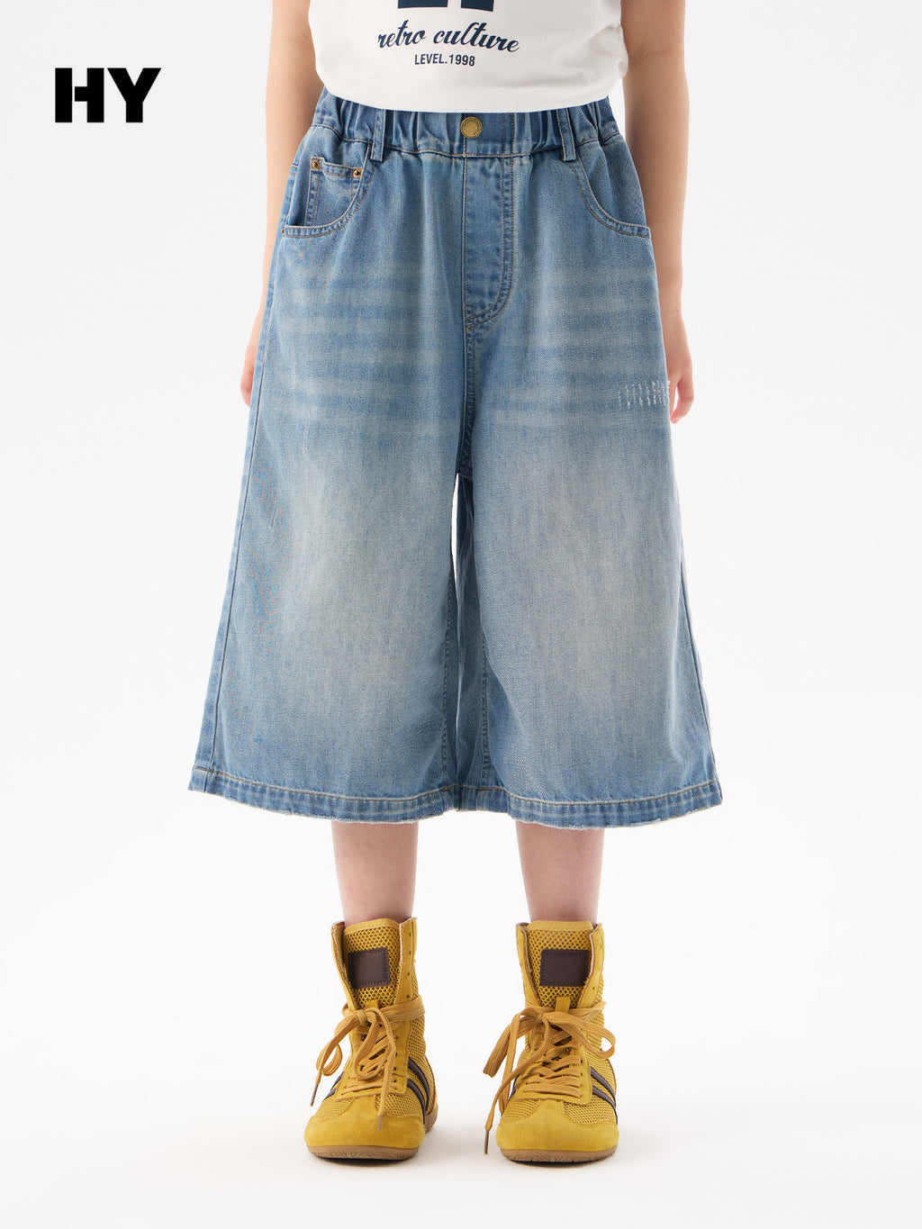 Children's Clothing Cropped Jeans Summer Korean Style Children's Pants