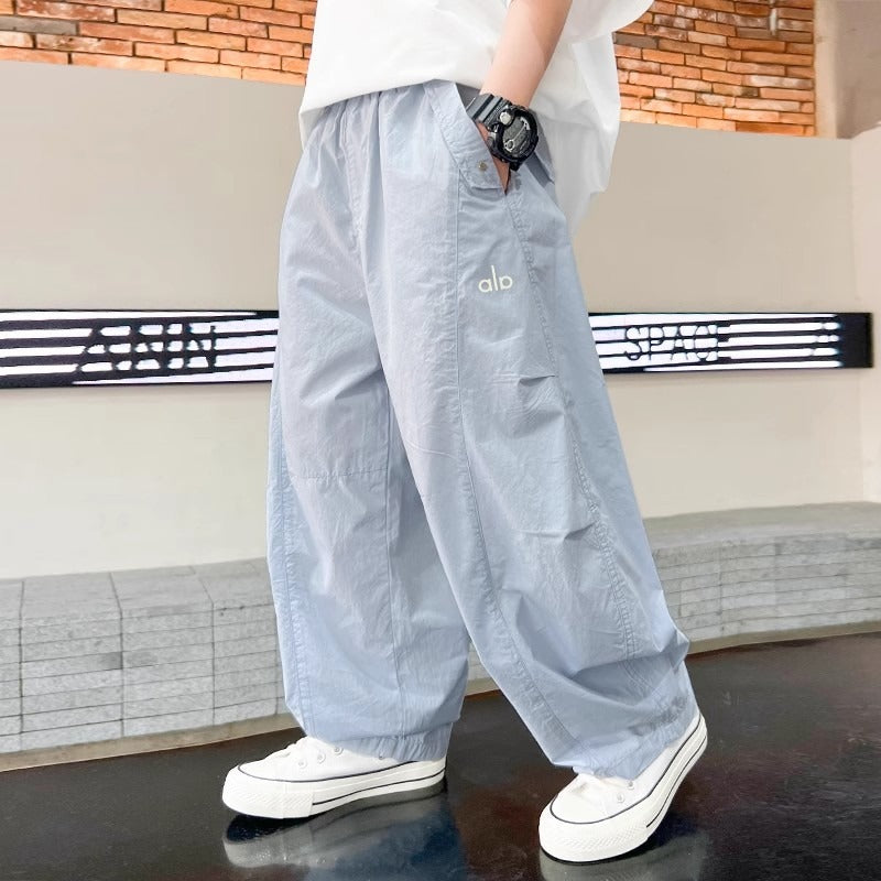 Summer Thin Trousers Medium Large Anti Children's Pants
