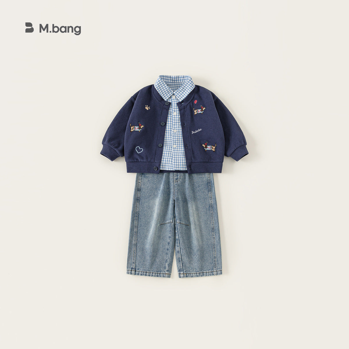 Three-piece Collection Korean Style Clothes Boys Children's Suit