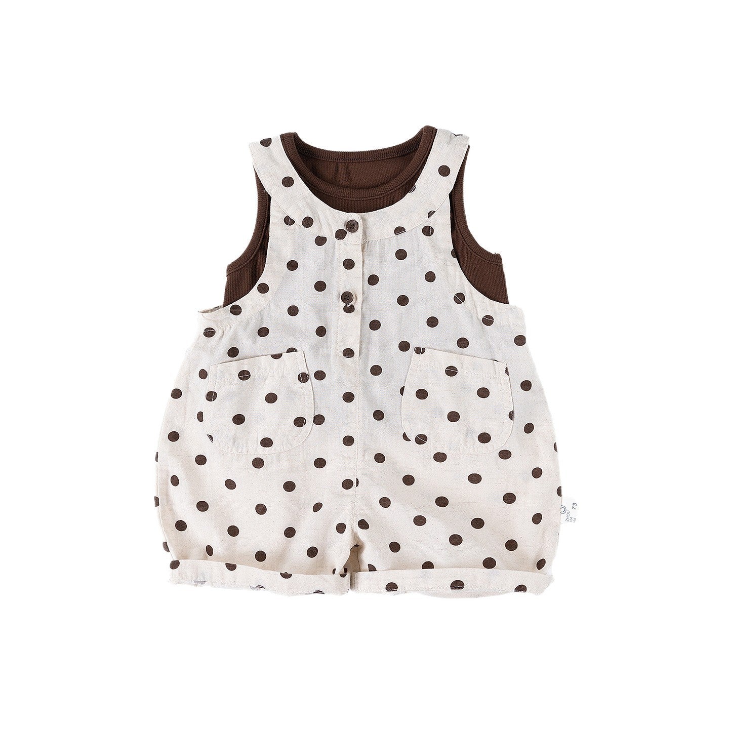 Clothes For Babies Summer Suspender Western Style Infant Thin Wear Children's Suit
