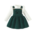 Popular Children's Clothing Christmas T-shirt Suspender Children's Suit