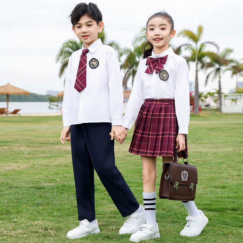 Children's Poetry Recitation Performance School Uniform Primary Secondary Business Attire Chorus Children's Suit