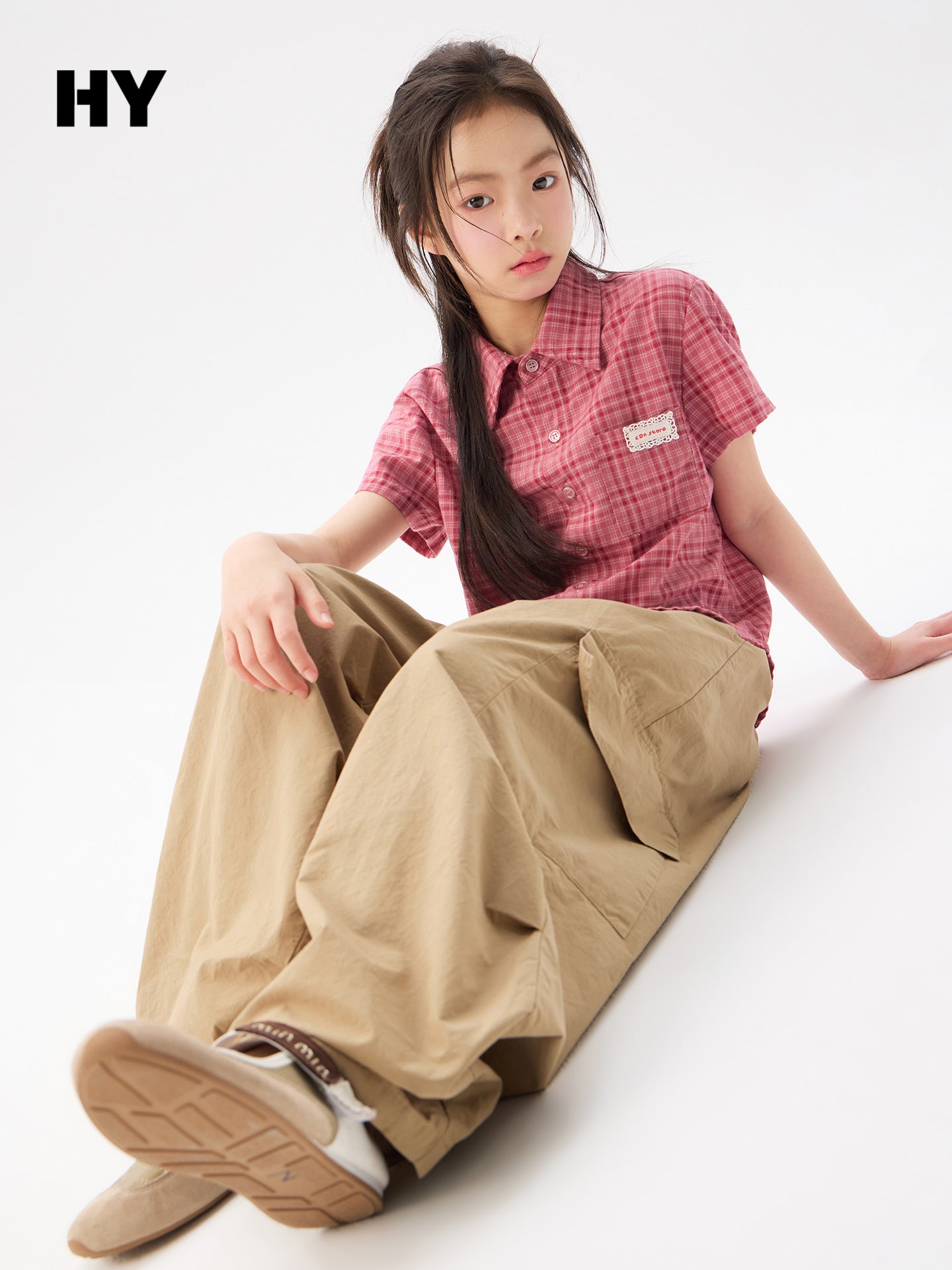 Children's Clothing Overalls Summer Cotton Loose Middle Children's Pants