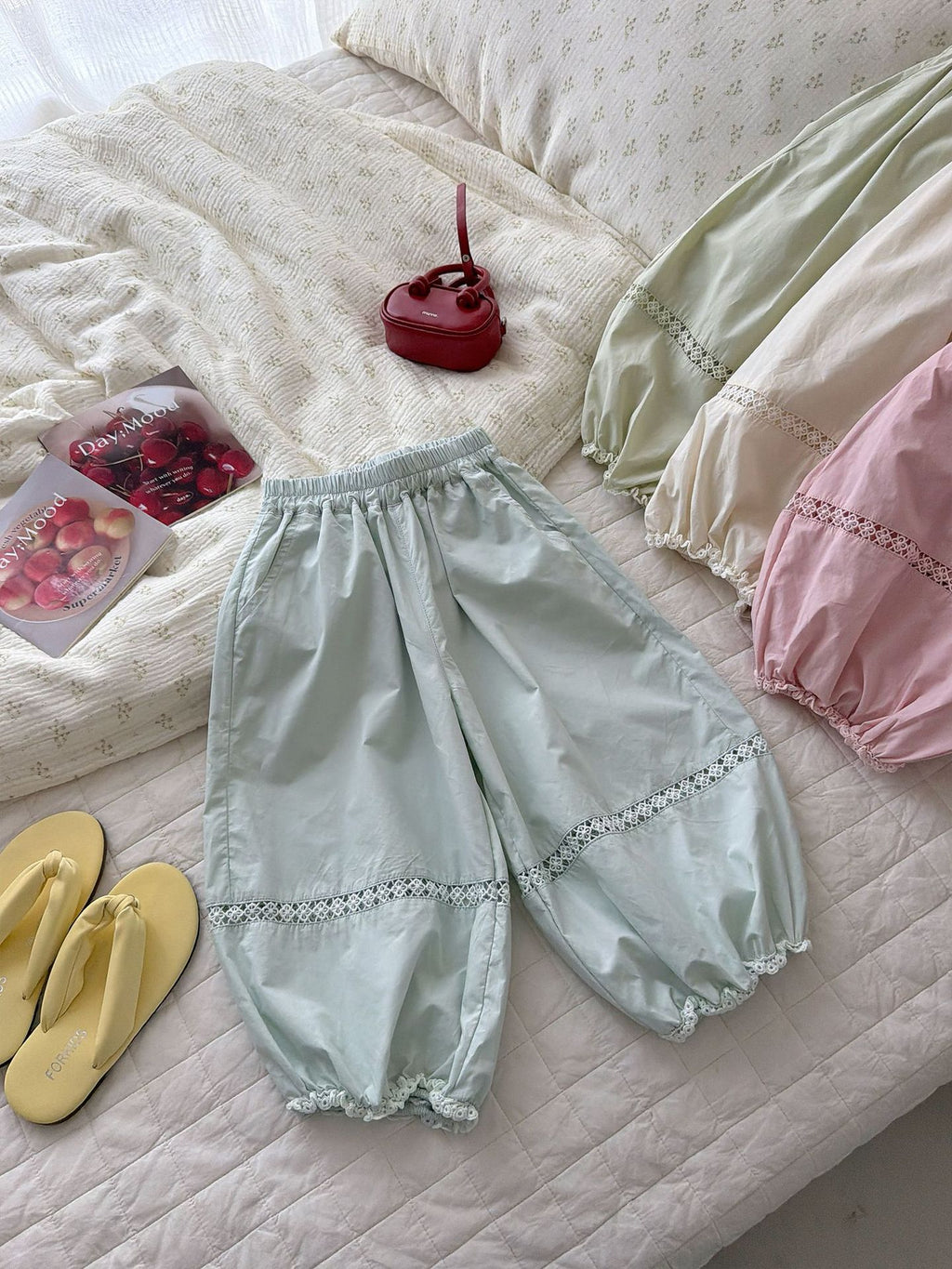 Sun Protection Casual Korean Style Fashionable Simple High-grade Children's Pants