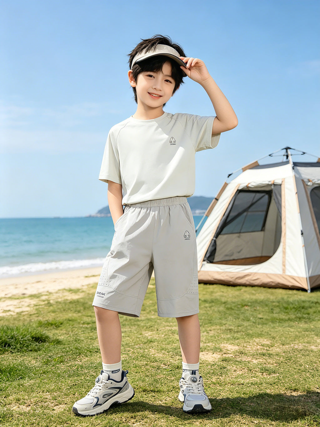Children's Shorts Medium Big Fashionable Cropped Outdoor Children's Pants
