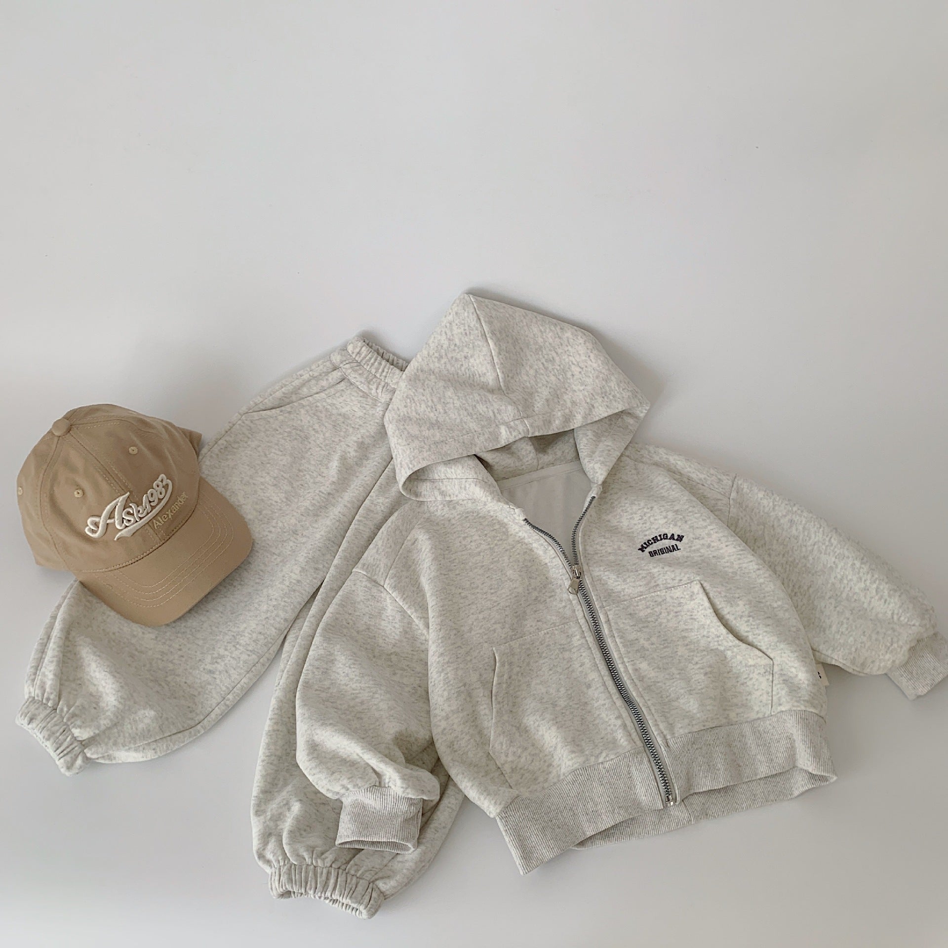 Children's Boys Solid Color Coat Casual Pants Children's Suit