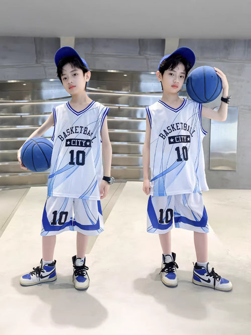 Basketball Wear Sports Jersey For Middle Children's Suit