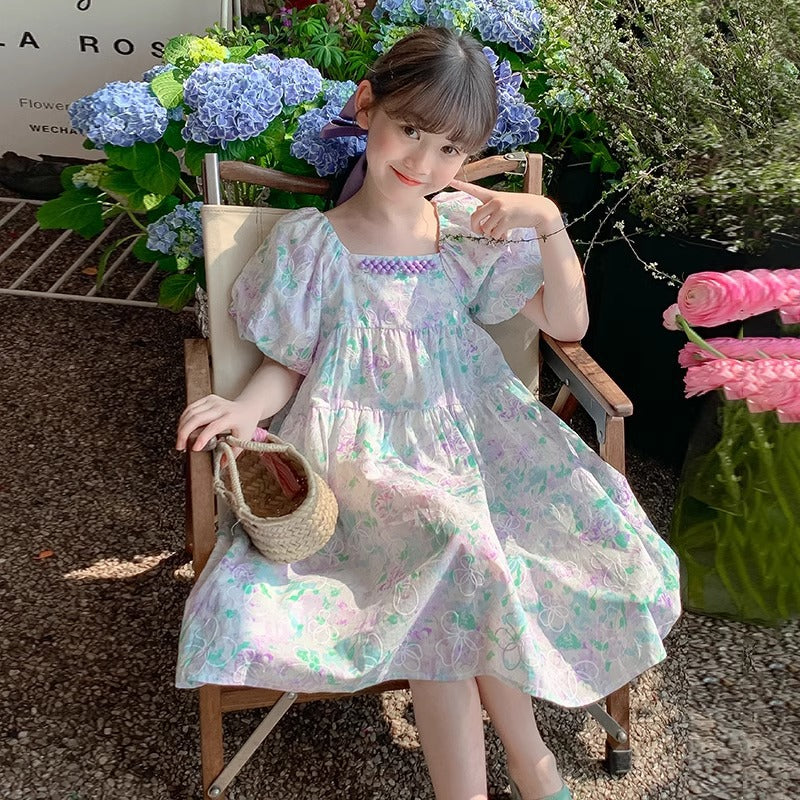 Children's Summer Fashionable High-grade Princess Little Children's Dress