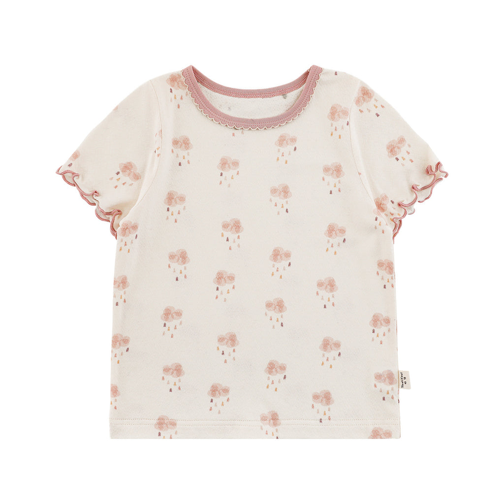 Children's Cartoon Full Printed Short-sleeved Clothes Pajamas Children's Suit