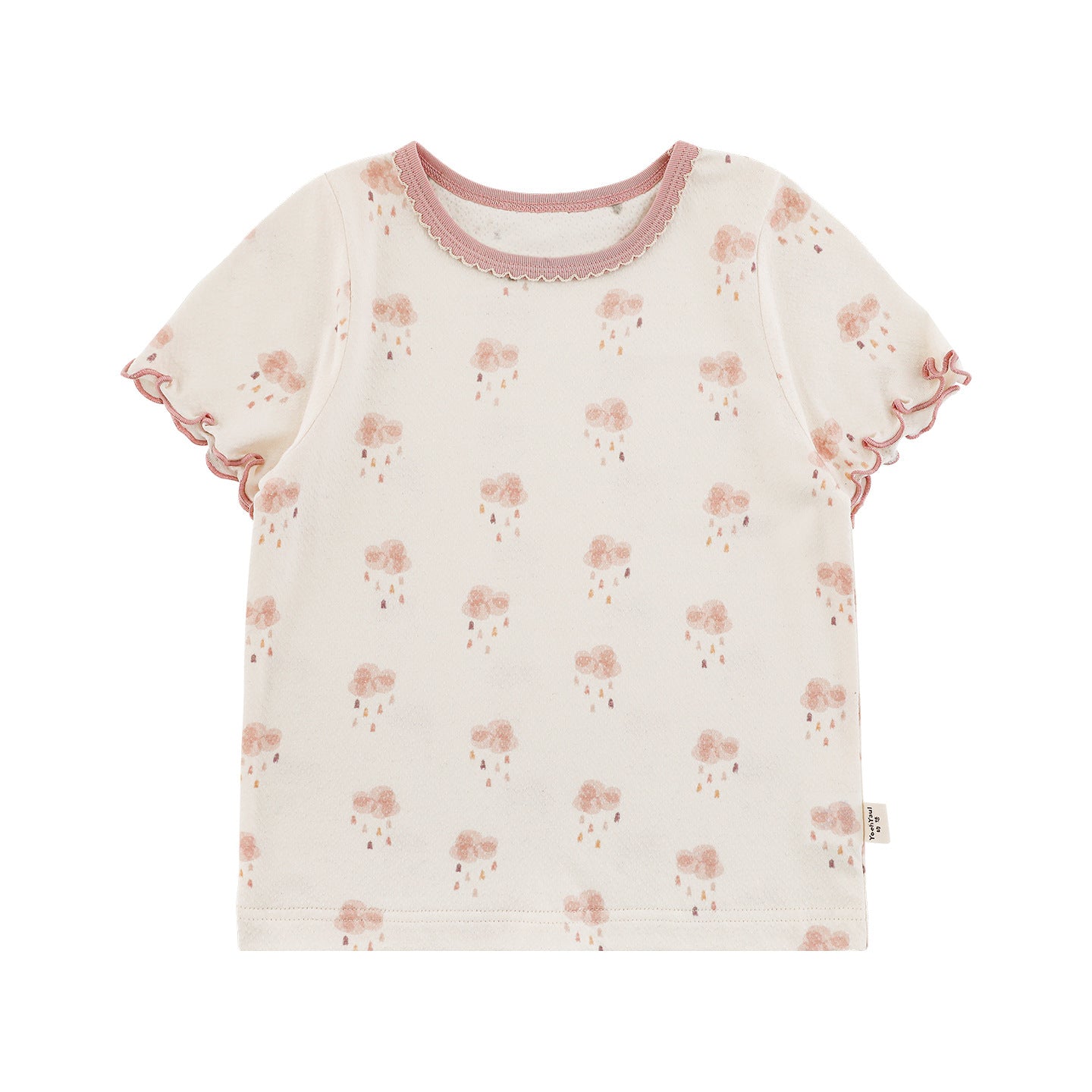Children's Cartoon Full Printed Short-sleeved Clothes Pajamas Children's Suit
