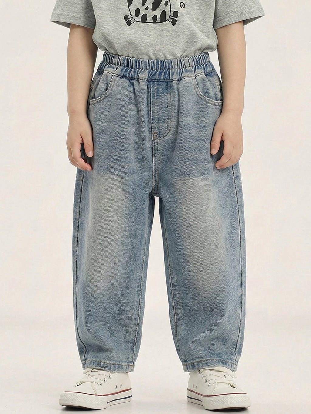 Children's Jeans Spring Loose Gradient Trousers Clothes Children's Pants