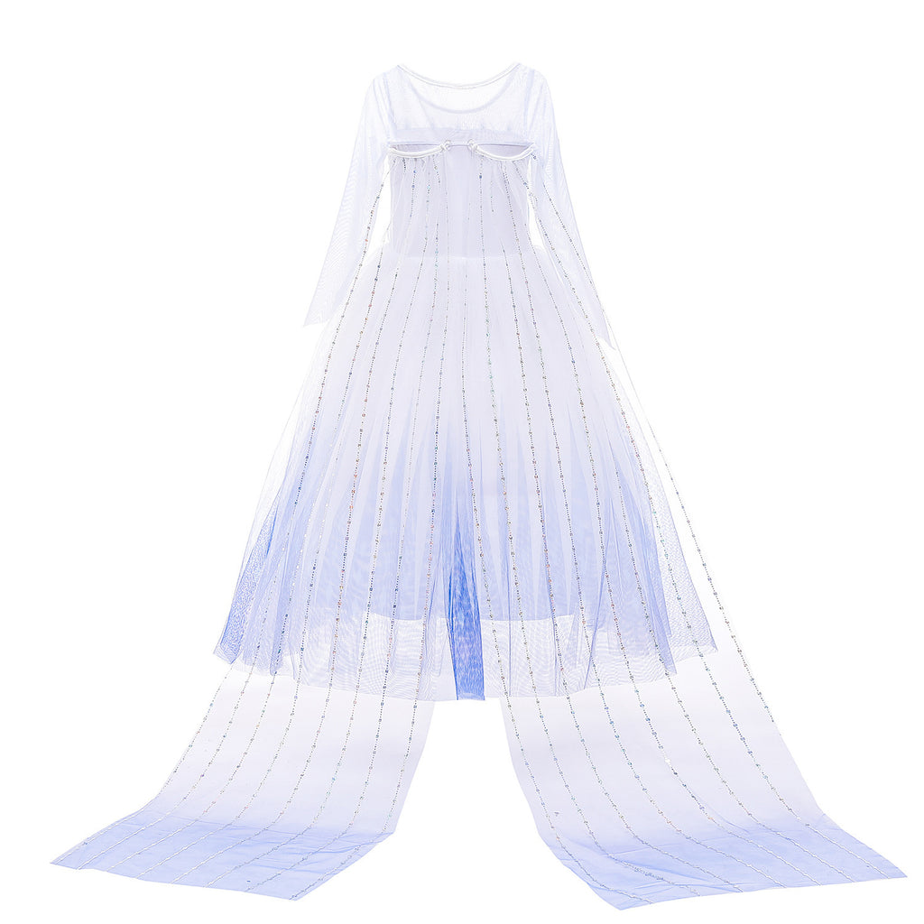 Women's Elsa Frozen 2 Aisha Summer Skirt Clothes Children's Dress