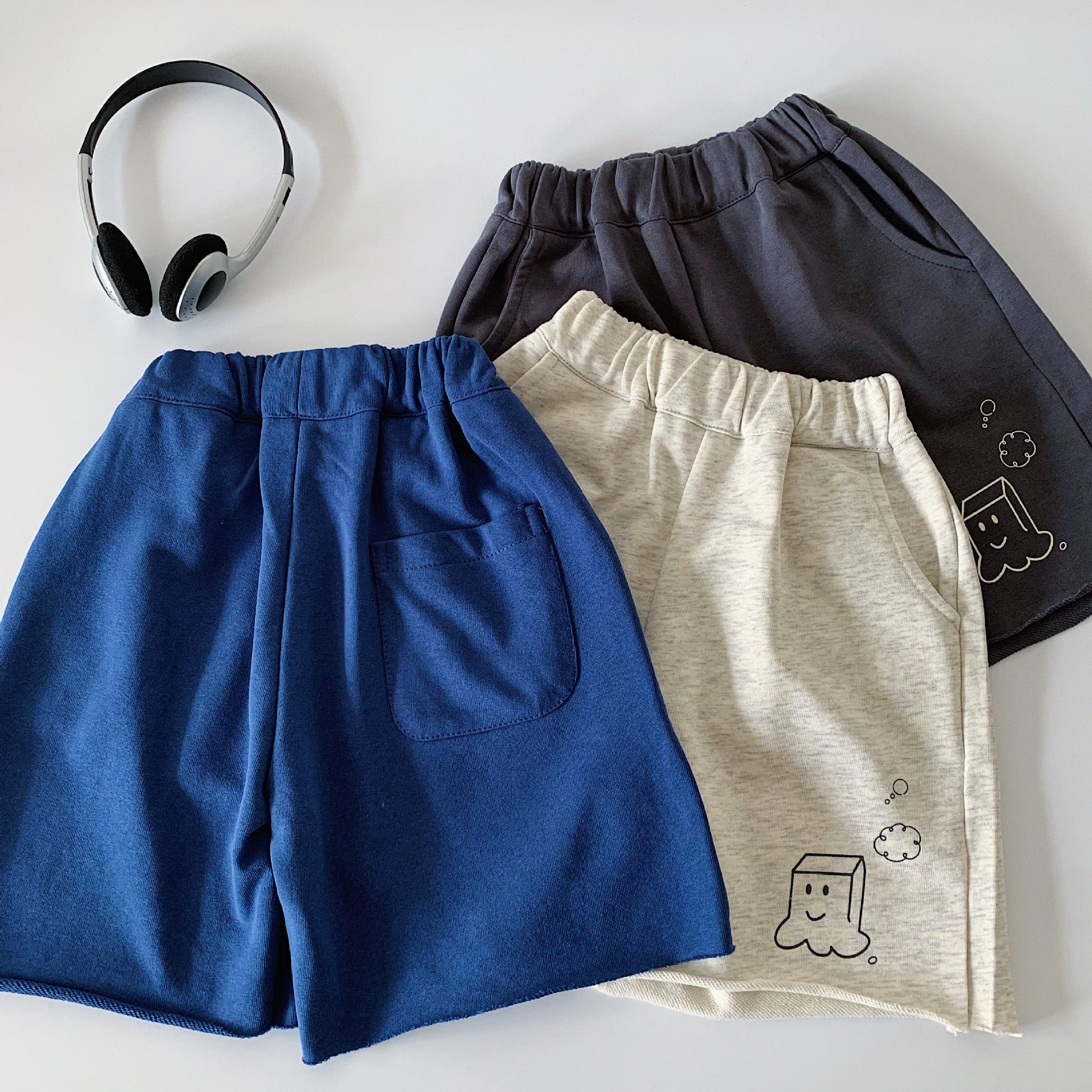 Children's Shorts Summer Korean Style Cartoon Knitted Casual Boy Children's Pants